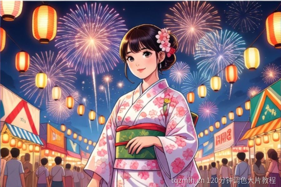 吃瓜特色视频｜原创3D角色建模视频｜Blender入门到出图｜120分钟调色大片教程原创视频教程