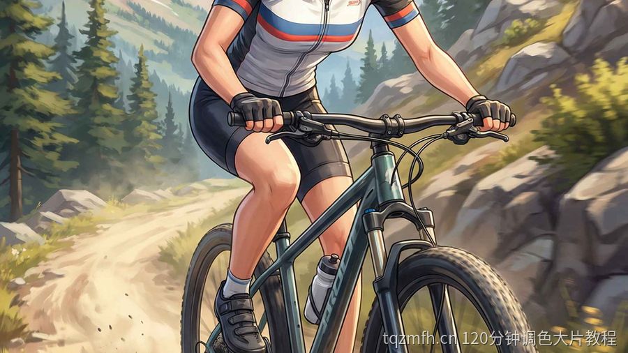 AI视频教程｜原创3D角色建模视频｜Blender入门到出图｜120分钟调色大片教程原创视频教程